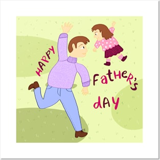 Father’s Day design Posters and Art